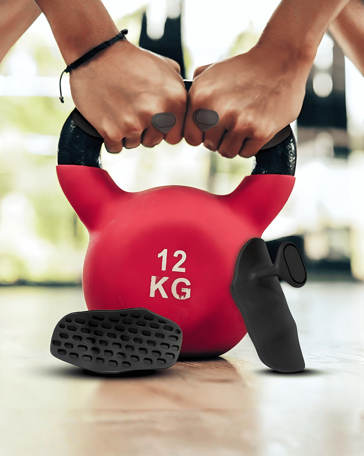 قبضة التمرين المطاطية