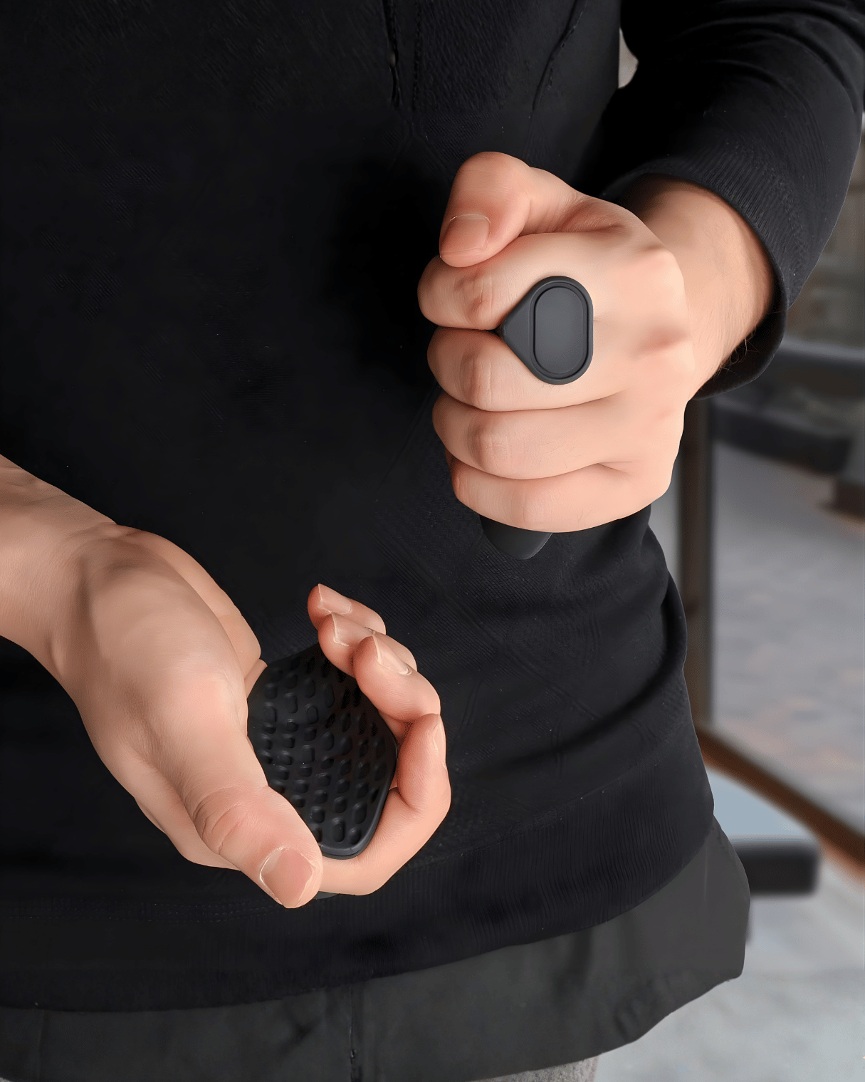 قبضة التمرين المطاطية