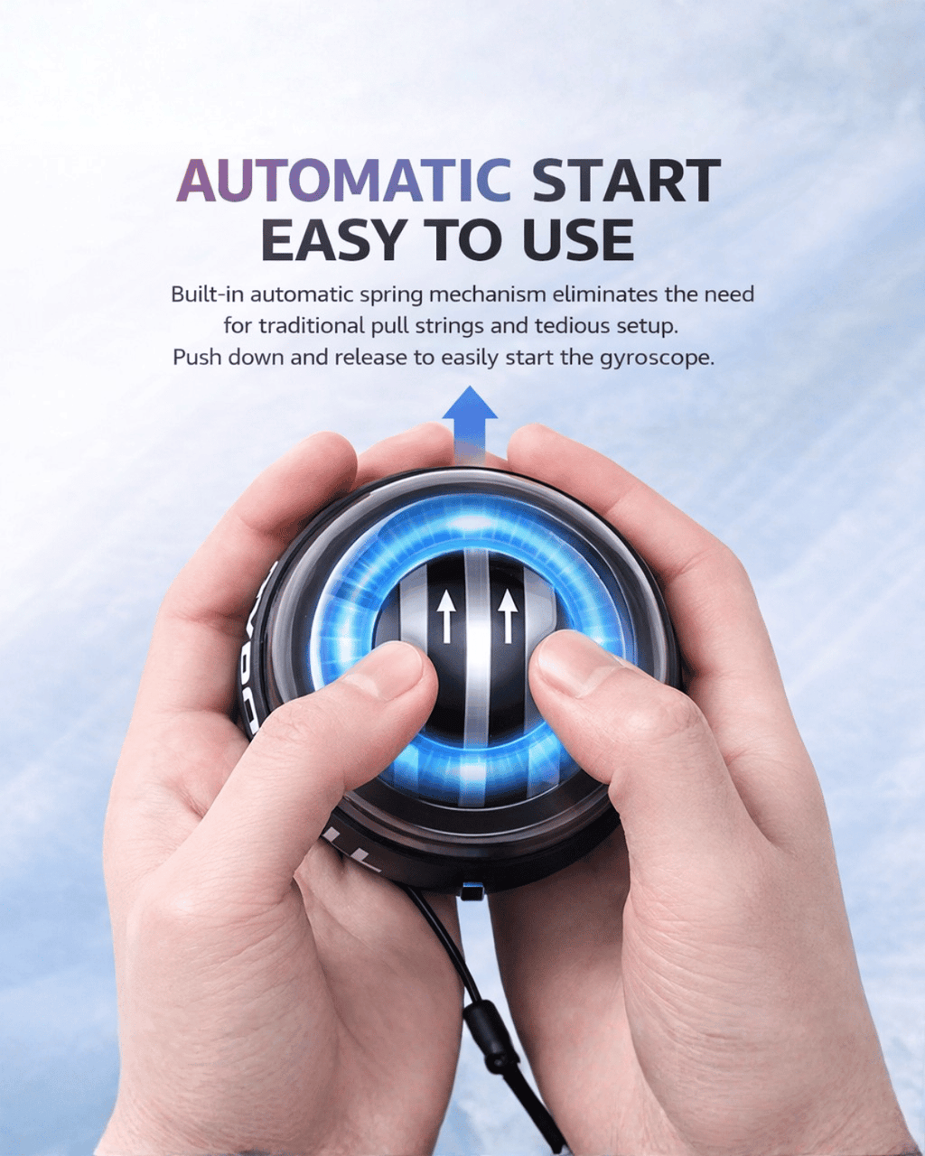 كرة جايرو لتقوية المعصم