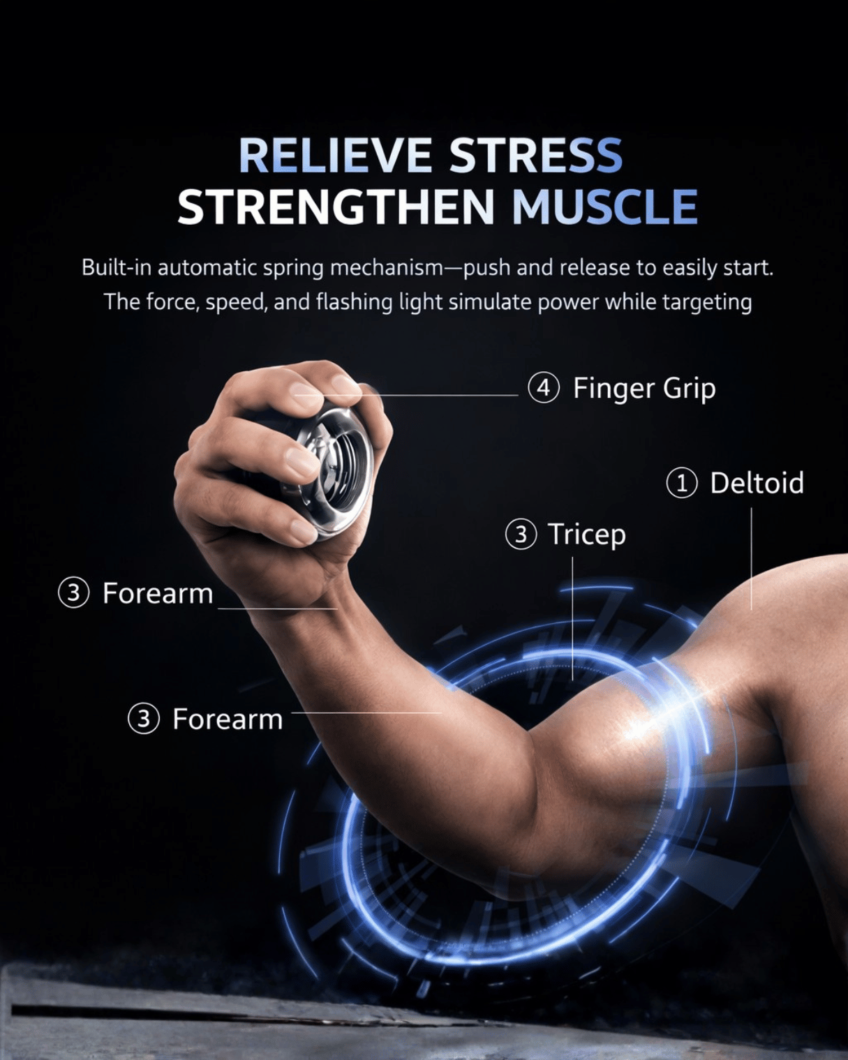 كرة جايرو لتقوية المعصم